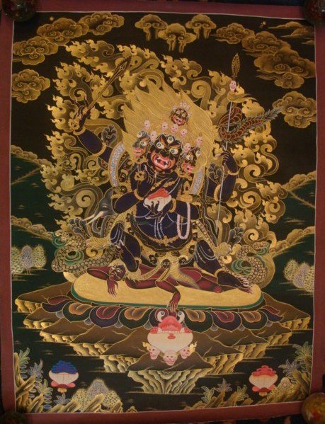 Mahankal Thangka Painting in Nepal